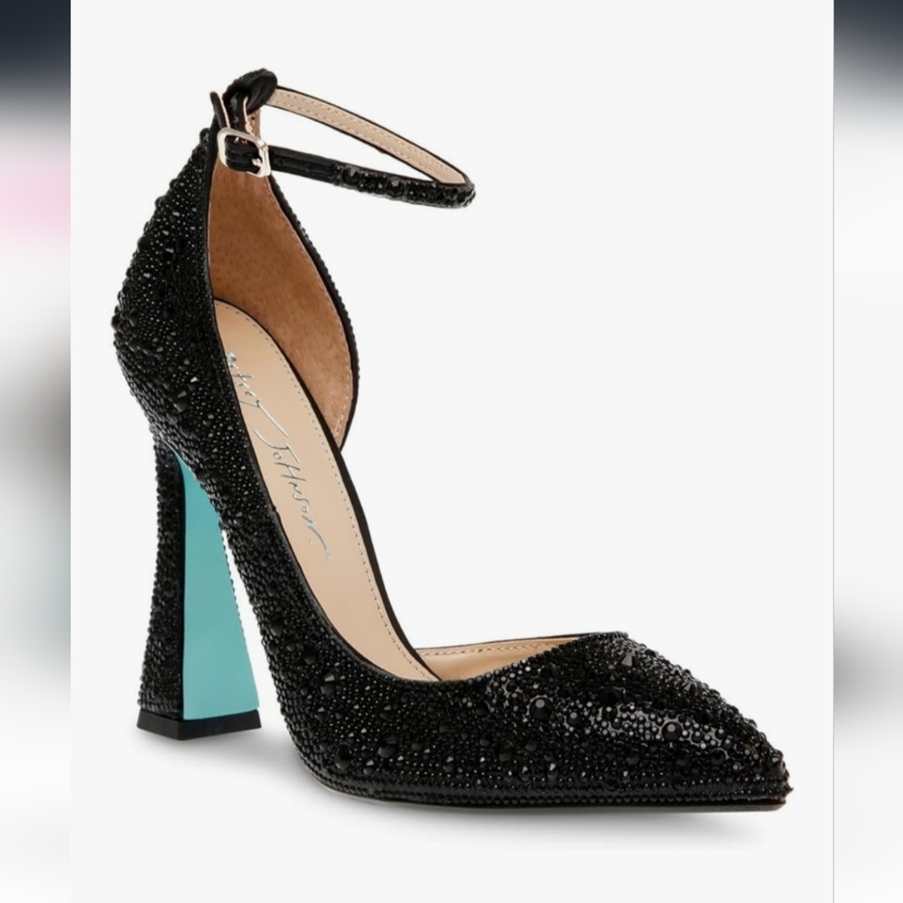 Betsey Johnson Ramsy Black Heels